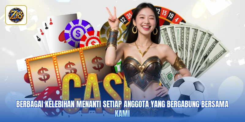 Berbagai kelebihan menanti setiap anggota yang bergabung bersama kami