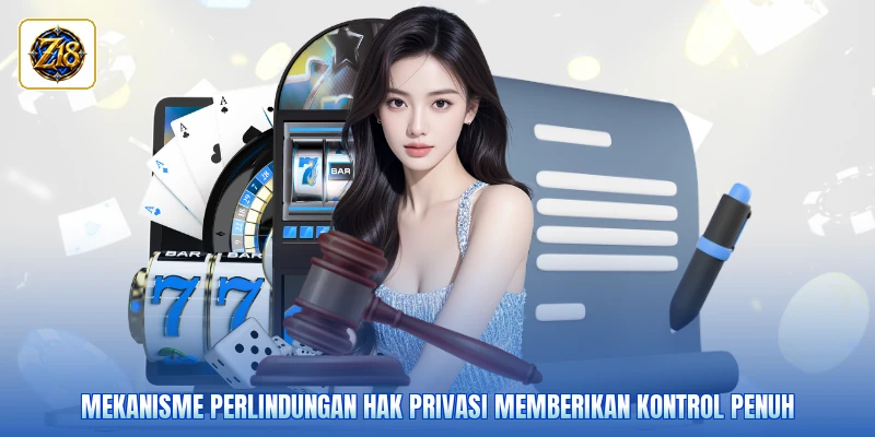 Mekanisme perlindungan hak privasi memberikan kontrol penuh