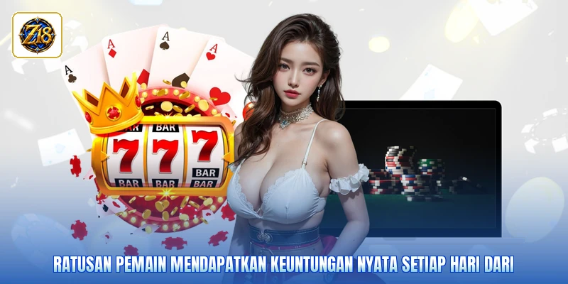 Ratusan pemain mendapatkan keuntungan nyata setiap hari dari