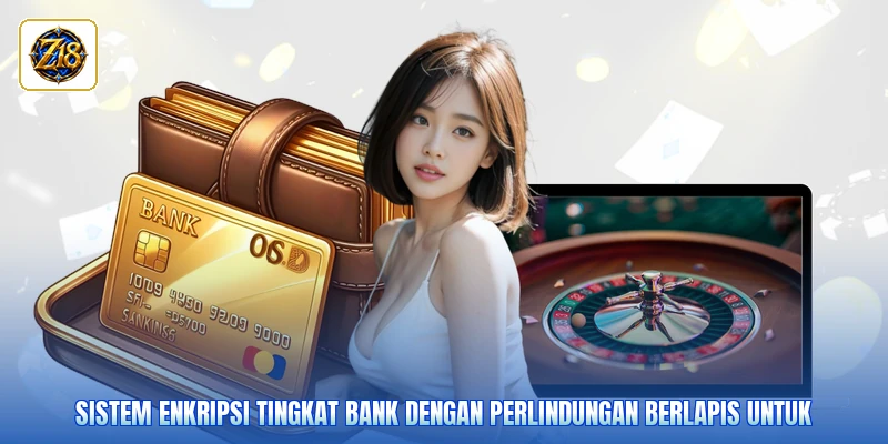Sistem enkripsi tingkat bank dengan perlindungan berlapis untuk