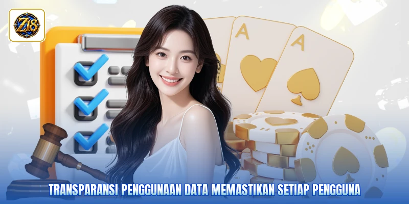 Transparansi penggunaan data memastikan setiap pengguna
